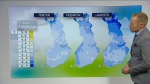 Sääennusteita: Sääennuste klo 18 (S): 02.11.2016 18.54