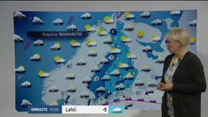 Sääennusteita: Sääennuste klo 9.00 (S): 07.11.2016 09.28