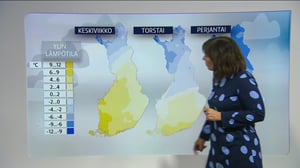 Sääennusteita: Sääennuste klo 1800 (S): 22.11.2016 18.33