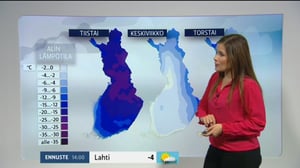 Sääennusteita: Sääennuste klo 9.00 (S): 28.11.2016 09.39