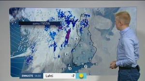 Sääennusteita: Sääennuste klo 9.00 (S): 29.11.2016 09.19