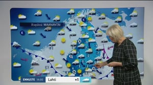 Sääennusteita: Sääennuste klo 9.00 (S): 05.12.2016 09.18