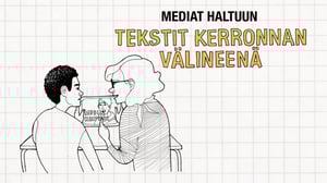 Yle Uutisluokka: Mediat haltuun: Tekstit kerronnan välineenä (S): 12.12.2016 10.39