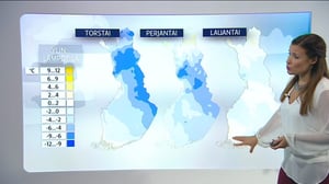 Sääennusteita: Sääennuste klo 18 (S): 14.12.2016 18.33