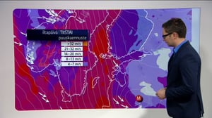 Sääennusteita: Sääennuste klo 18 (S): 26.12.2016 18.52
