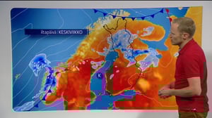 Sääennusteita: Sääennuste klo 9.00: 01.06.2016 09.30