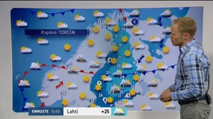 Sääennusteita: Sääennuste klo 9.00: 02.06.2016 09.27
