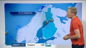 Sääennusteita: Sääennuste klo 9.00 (S): 03.06.2016 09.38