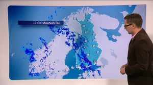 Sääennusteita: Sääennuste klo 18 (S): 27.06.2016 18.25