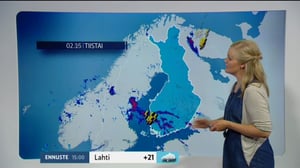Sääennusteita: Sääennuste klo 9.00 (S): 12.07.2016 09.44