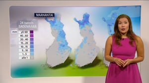 Sääennusteita: Sääennuste klo 18 (S): 24.07.2016 18.28