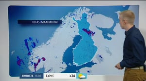 Sääennusteita: Sääennuste klo 9.00 (S): 25.07.2016 09.00