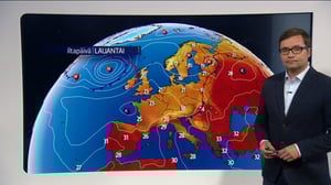 Sääennusteita: Sääennuste klo 18 (S): 06.08.2016 18.37