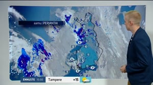 Sääennusteita: Sääennuste klo 9.00 (S): 12.08.2016 09.32