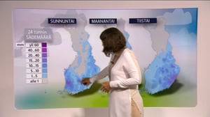 Sääennusteita: Sääennuste klo 18 (S): 13.08.2016 19.06