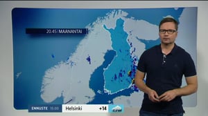 Sääennusteita: Sääennuste klo 9.00: 16.08.2016 09.29