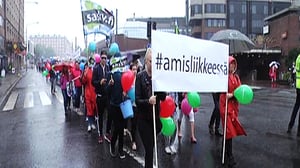 Yle Uutisluokka Triplet: Ammattikoululaiset marssivat leikkauksia vastaan (S): 23.08.2016 13.25