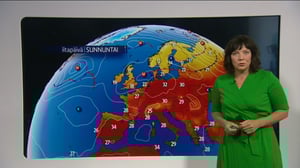 Sääennusteita: Sääennuste klo 18 (S): 28.08.2016 18.20