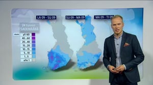 Sääennusteita: Sääennuste klo 18.00 (S): 02.09.2016 18.24