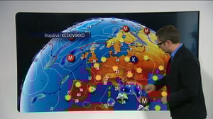 Sääennusteita: Sääennuste klo 18 (S): 07.09.2016 19.20