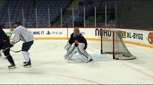 Yle Uutisluokka Triplet: Rinne ja Rask tukkivat Leijonien maalin World cupissa (S): 09.09.2016 10.30