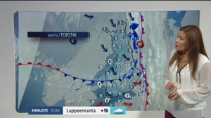 Sääennusteita: Sääennuste klo 9:00: 15.09.2016 09.27