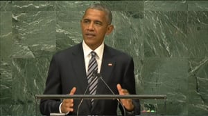 Yle Uutisluokka Triplet: Presidentti Obama piti viimeisen puheensa YK:ssa (S): 21.09.2016 12.52