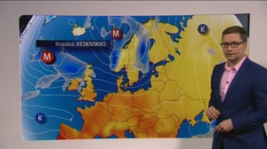 Sääennusteita: Sääennuste 18:00 (S): 25.09.2016 18.16
