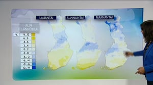 Sääennusteita: Sääennuste klo 1800 (S): 07.10.2016 18.26