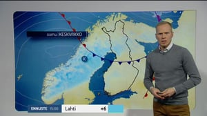 Sääennusteita: Sääennuste klo 9.00 (S): 12.10.2016 09.22