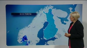 Sääennusteita: Sääennuste klo 6.30 (S): 21.10.2016 06.46