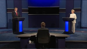 Yle Uutisluokka Triplet: Viimeinen vaaliväittely käytiin kireissä tunnelmissa USA:ssa (S): 21.10.2016 11.13