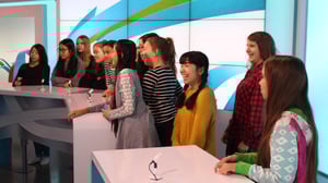 Yle Uutisluokka: Yle uutisluokkalaisten ja Satakielisten uutisten tervehdys Taiwaniin (S): 04.11.2016 12.32