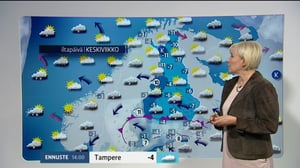 Sääennusteita: Sääennuste klo 9.00: 09.11.2016 09.33