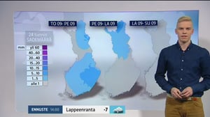 Sääennusteita: Sääennuste klo 9.00: 10.11.2016 09.00