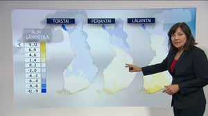 Sääennusteita: Sääennuste klo 1800 (S): 16.11.2016 18.25