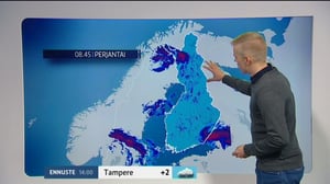 Sääennusteita: Sääennuste klo 9.00: 18.11.2016 09.20