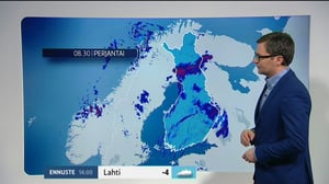 Sääennusteita: Sääennuste klo 9.00 (S): 02.12.2016 09.26