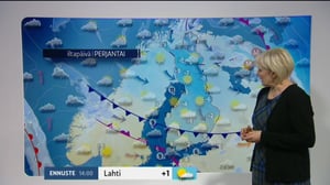 Sääennusteita: Sääennuste klo 9.00 (S): 09.12.2016 09.25