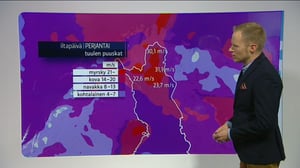 Sääennusteita: Sääennuste klo 18 (S): 09.12.2016 18.32