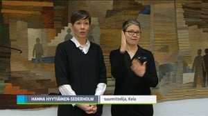 Yle Uutiset Viikko viitottuna: Kela yhdistää etäasioinnin ja -tulkkauksen yhdeksi etäpalveluksi: 12.12.2016 16.49