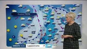 Sääennusteita: Sääennuste klo 9.00 (S): 13.12.2016 09.00