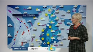 Sääennusteita: Sääennuste klo 9.00: 23.12.2016 09.24