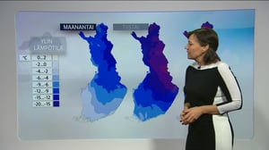 Sääennusteita: Sääennuste klo 18.00 (S): 01.01.2017 18.16