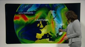 Sääennusteita: Sääennuste klo 18 (S): 02.01.2017 18.29