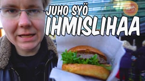 Miltä ihmislihaburger maistuu