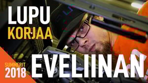 Lupun vanha heila Jaakkiman hoidossa