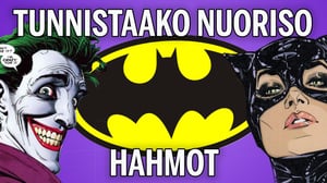 Tunnistaako Nuoriso Batman-hahmot