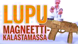 Mitä Kauppatorin rannasta magneetilla nouseekaan!