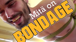 Ilkka kokeilee sidontaa